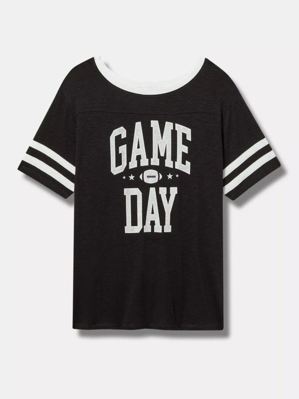 NWT - Torrid Size 4 Game Day Relaxed Fit Vintage Slub Tee